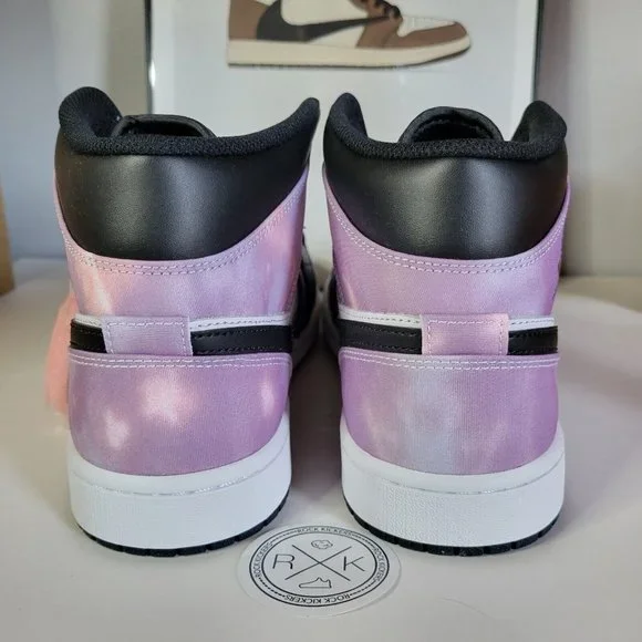 Nike Air Jordan 1 Mid SE Zen Master Black White - Picture 3 of 4